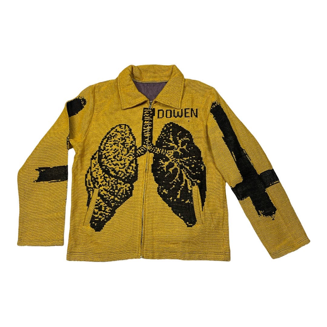 "PIXEL LUNG" TAPESTRY JACKET