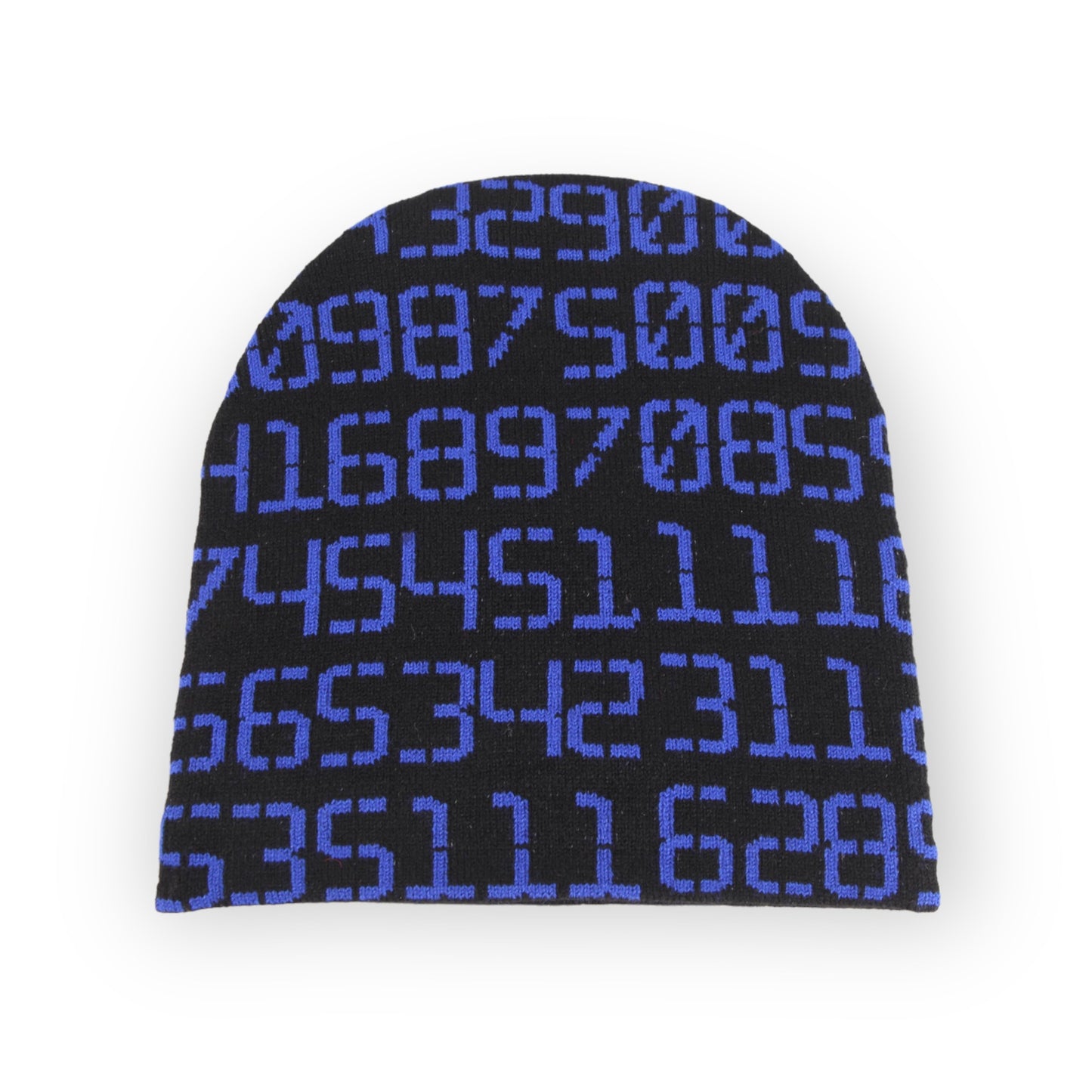 "HACKED" BLUE BEANIE